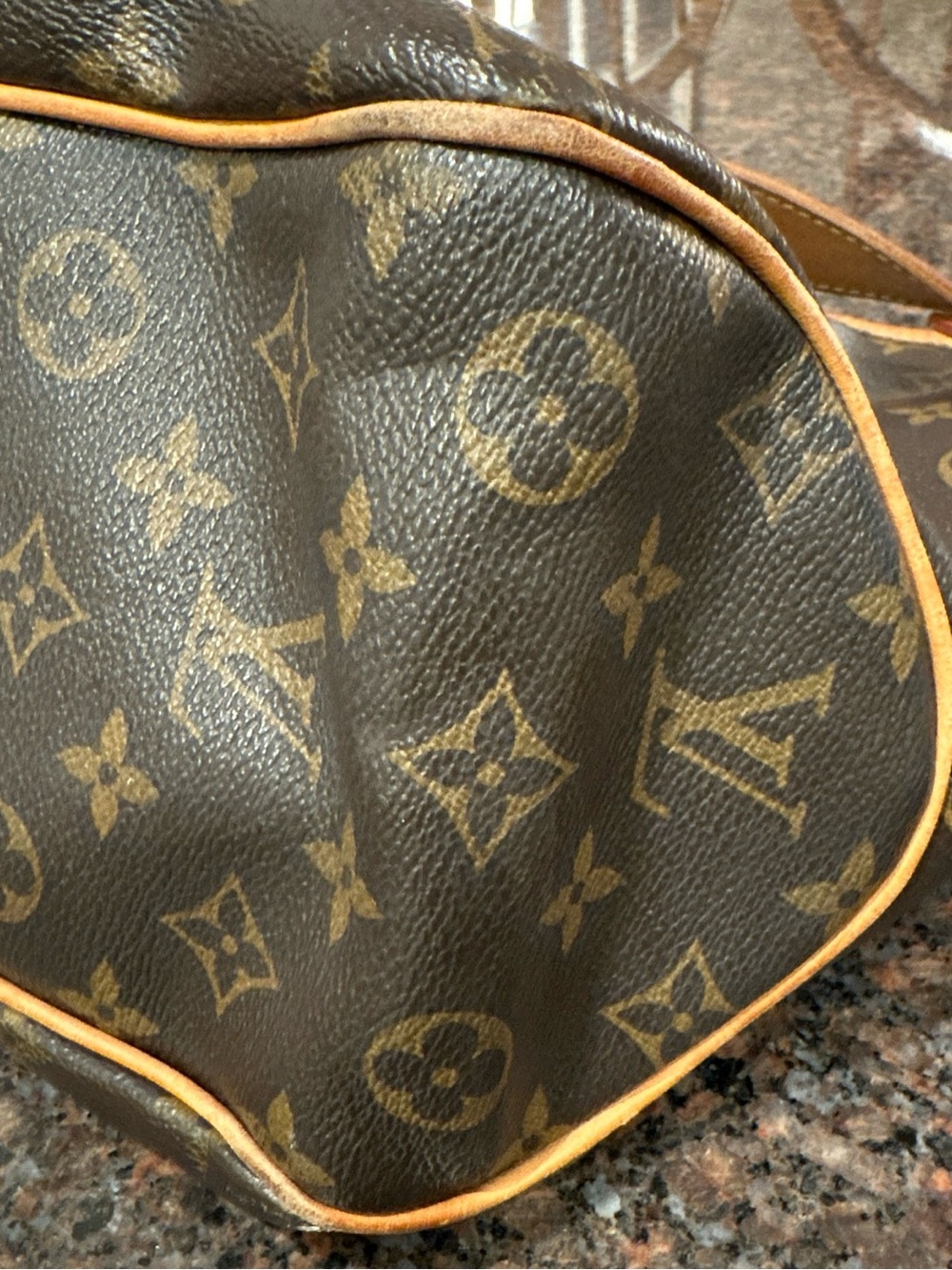 Louis Vuitton Monogram Canvas Shoulder Bag — Brown & Tan - Picture 10 of 14